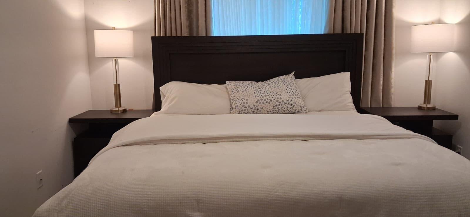 Warm, comfortable resident bedroom at Angie Home Care AFC